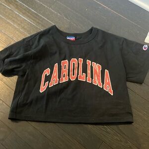 Custom Carolina crop t shirt